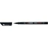 Stabilo OHPen Permanent Marker - Fine Tip - 0.7mm Line - Non-Slip Grip - Vented Cap - Black