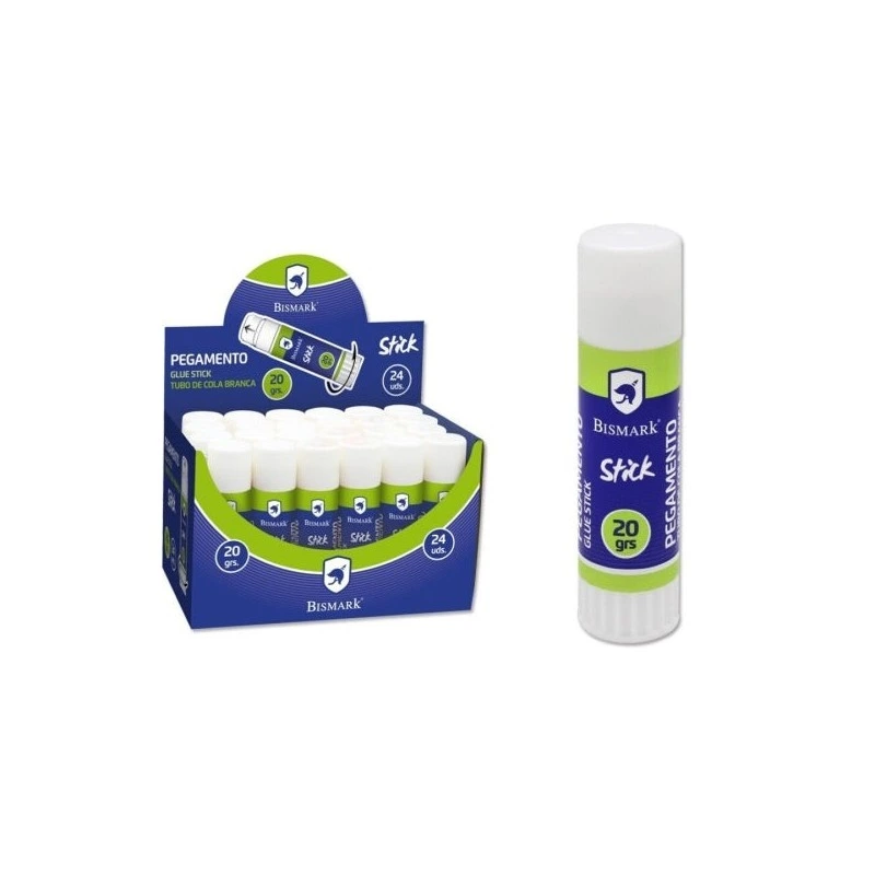 Bismark Glue Stick 20g - Multipurpose - Solvent-Free - School Use