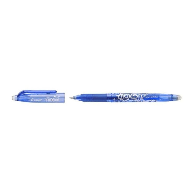 Pilot Frixion Ball Esferográfica de Gel Apagável - Ponta de Esfera 0.7mm - Traço 0.4mm - Pega Ergonómica - Cor Azul
