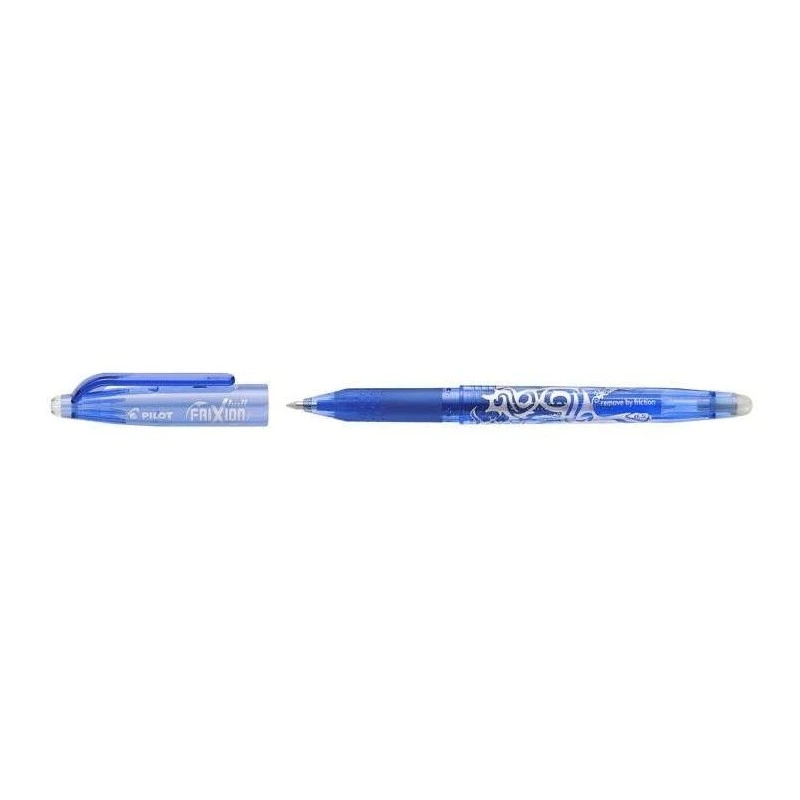 Pilot Frixion Ball Esferográfica de Gel Apagável - Ponta de Esfera 0.7mm - Traço 0.4mm - Pega Ergonómica - Cor Azul