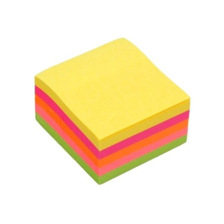 Bismark Bloco de 250 Notas Adesivas 50x50mm - 5 Cores Néon