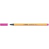 Stabilo Point 88 Marcador de Ponta Fina de Fibra - Traço de 0.4 mm - Tinta à Base de Água - Cor Rosa Néon