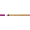 Stabilo Point 88 Rotulador de Punta Fina de Fibra - Trazo de 0.4 mm - Tinta con Base de Agua - Color Rosa Neon