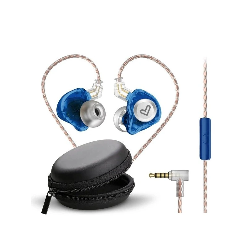 Energy Sistem Monitor Earphones Écouteurs Intra-Auriculaires - Microphone Intégré - Contrôle de Lecture - Connecteur Jack 3.5