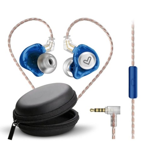 Energy Sistem Monitor Earphones Auriculares Intrauditivos - Microfono Integrado - Control de Reproduccion - Conector Jack 3.5