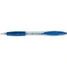Bic Atlantis Classic Esferográfica Retrátil - Ponta de 1mm - Corpo Transparente com Pega - Cor Azul