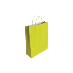 Bismark Sac en Papier Cellulose - Dimensions 32x10x24cm - Couleur Pistache