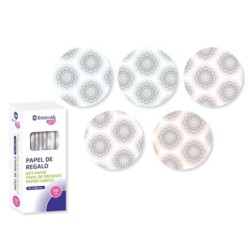 Bismark Mandalas Rolo de Papel de Embrulho - Medidas 70cmx200cm - 5 Desenhos Diferentes