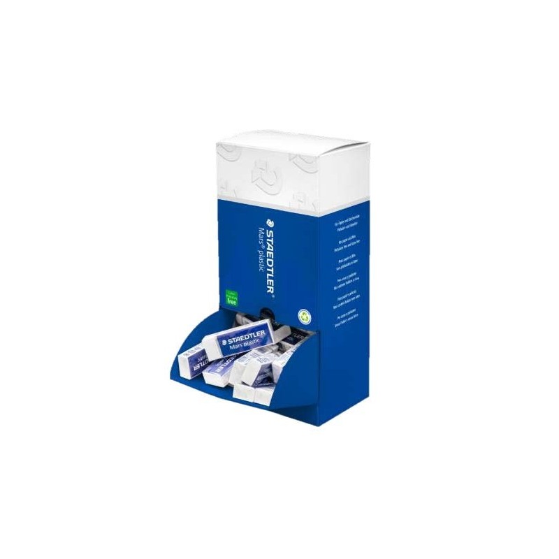Staedtler Mars Plastic Borracha - Plástico - Alta Precisão - Cor Branco
