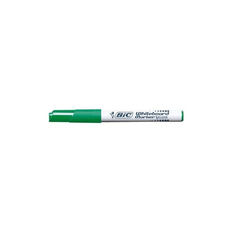 Bic Velleda 1741 Marcador para Quadro - Ponta de 4,5 mm - Traço 1,4mm - Tinta à Base de Acetona - Apagamento Ótimo - Longa