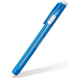 Staedtler Mars Plastic 528 50 Porte-Gomme en Forme de Crayon - Avec Curseur pour Faire Glisser la Gomme - Sans Phtalates ni