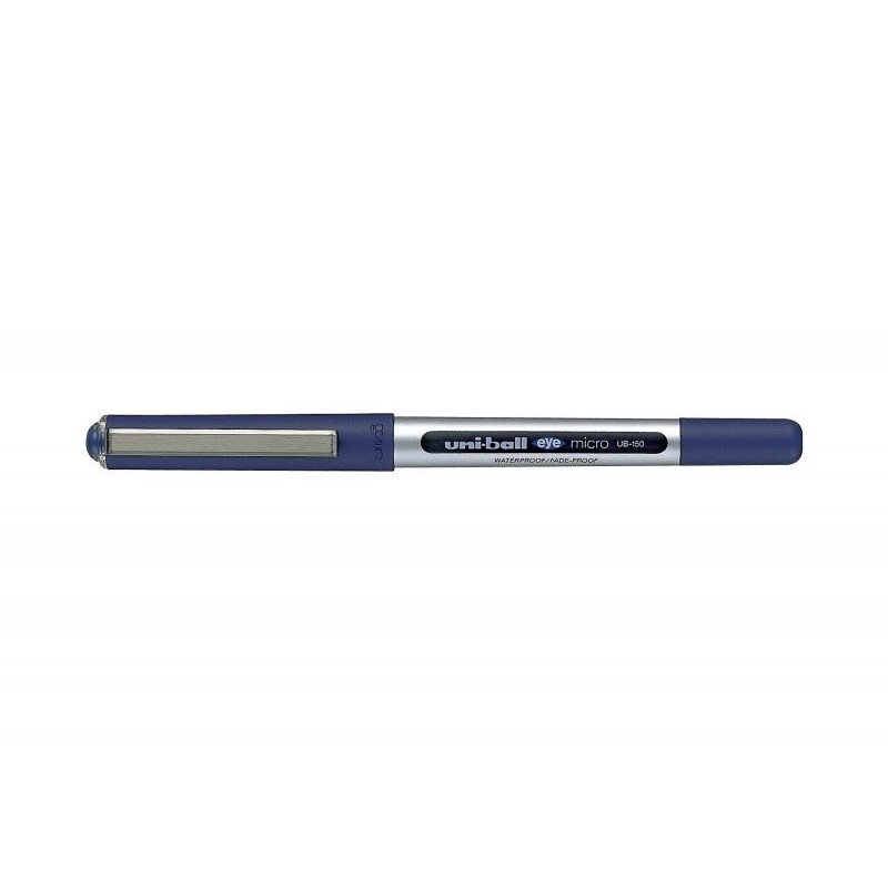 Uni-ball Eye Micro UB-150 Stylo à Encre Liquide - Pointe Bille 0.5mm - Encre Résistante à l'Eau et à la Lumière - Système de