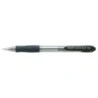 Pilot Boligrafo de Bola Retractil SuperGrip - Punta Redonda 1.0mm - Trazo 0.27mm - Tinta de Aceite - Grip Ergonomico - Color