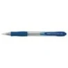 Pilot SuperGrip Stylo à Bille Rétractable - Pointe Ronde 1.0mm - Tracé 0.27mm - Encre à Base d'Huile - Grip Ergonomique