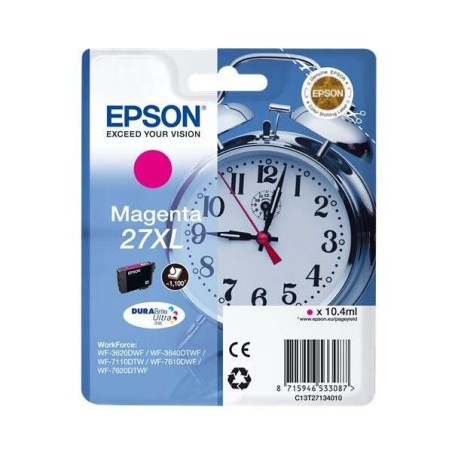Epson T2713 (27XL) Magenta Ink Cartridge Original - C13T27134012