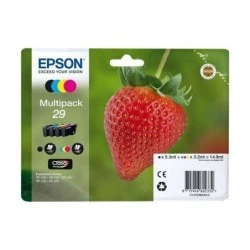 Epson T2986 (29) Pack de 4 Cartouches d'Encre Originales - C13T29864012