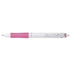 Pilot Boligrafo de Bola Retractil Acroball PureWhite - Recargable - Fabricado con Plastico Reciclado - Punta Redonda 1mm