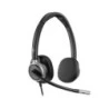 HP Poly Mission 625 Headset with Microphone - Padded Faux Leather Earcups - In-Line Controls