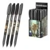 ErichKrause U-108 Stick Big City Cats Stylo à Bille avec Capuchon - Modèles Assortis - Tracé 0.3mm - Encre à Faible Viscosité