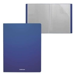 Erichkrause Matt Classic Pasta com 20 Micas - Tamanho A4 - Cor Azul