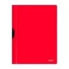 Dohe Dossier with Metal Clip - A4 Size - Made of 350 Micron Opaque Polypropylene - Red