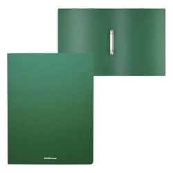 Erichkrause Pastas de Argolas Matt Classic - 2 Argolas de 24mm - Tamanho A4 - Cor Verde
