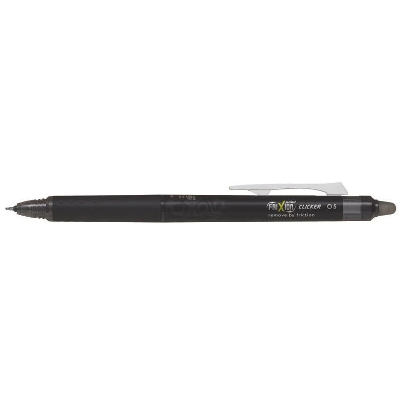 Pilot Frixion Point Clicker 0.5 Retractable Pen with Thermosensitive Ink - Erasable - 0.5mm Fine Tip - 0.25mm Line Width