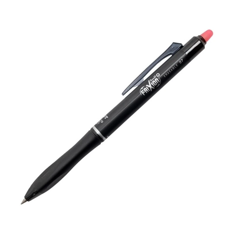 Pilot Frixion Ball Plus Erasable Pen - 0.7mm Tip and 0.35mm Line Width - Refillable - 80% Recycled Plastic - Red