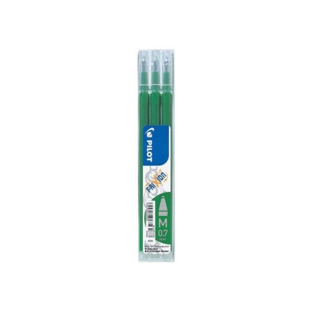 Pilot Pack de 3 Recharges pour Frixion Ball / Frixion Clicker - Encre Gel Effaçable - Pointe Bille 0.7mm - Tracé 0.4mm