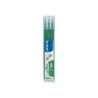 Pilot Pack de 3 Recharges pour Frixion Ball / Frixion Clicker - Encre Gel Effaçable - Pointe Bille 0.7mm - Tracé 0.4mm