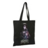 Safta K-Pop Demon Hunters Warriors Tote Bag Fabric Bag - Hand Handles - 38x42cm - Black Colour