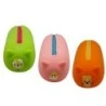 Bismark Animals Trousse en Silicone Squeezy - 1 Compartiment - 3 Motifs Différents
