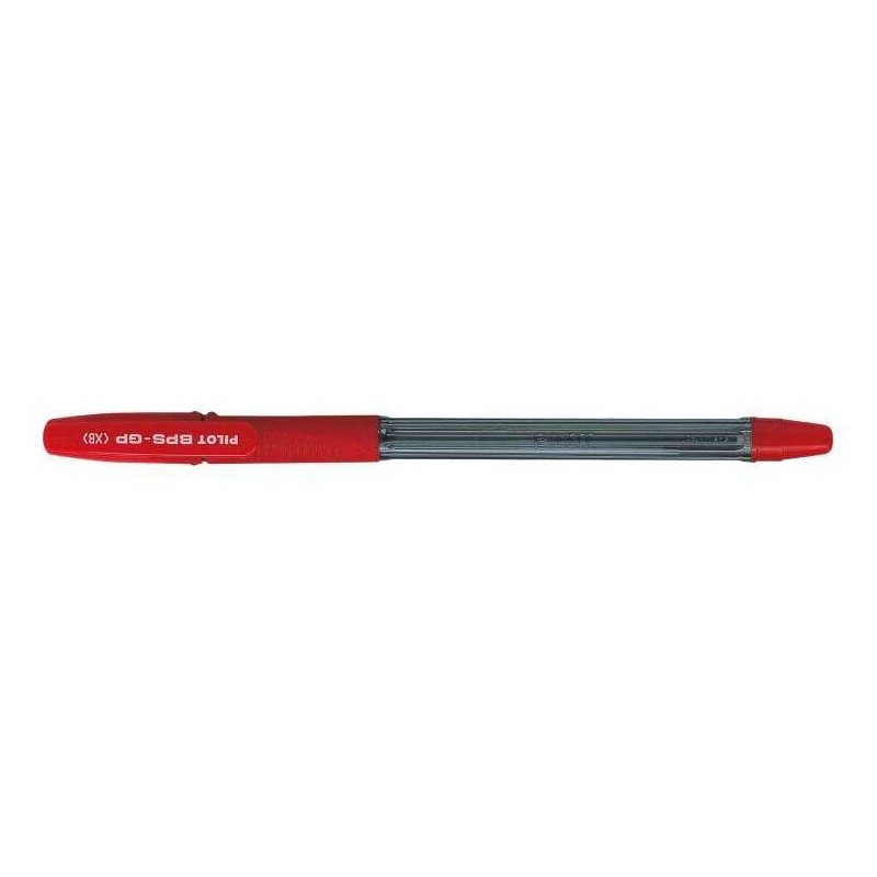 Pilot BPS-GP Ballpoint Pen - Refillable - 1.60mm Extra Broad Point - 0.33mm Line Width - Red