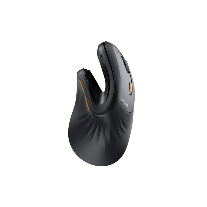ProtoArc EM11 NL Raton Vertical Ergonomico Inalambrico - 2400 dpi - Bluetooth + 2.4Ghz - Bateria Recargable - Multidispositivo