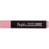Tratto Video Pastel Fluorescent Highlighter - Chisel Tip - Water-Based Ink - Quick Drying - Grapefruit Pink