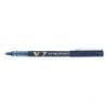 Pilot Stylo à Bille à Encre Liquide V7 HI-Tecpoint Rollerball - Pointe Fine Aiguille 0.7mm - Tracé 0.5mm - Couleur Bleu