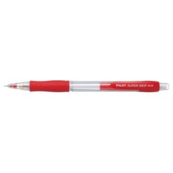 Pilot SuperGrip H185 Mechanical Pencil - 0.5mm Line - HB Lead - Red Body