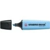 Stabilo Boss 70 Pastel Marcador Fluorescente - Traço entre 2 e 5mm - Recarregável - Tinta com Base de Água - Cor Azul Ventoso