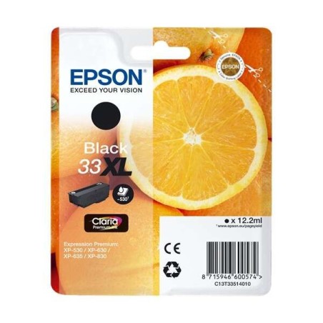 Epson T3351 (33XL) Noir Cartouche d'encre Original - C13T33514012