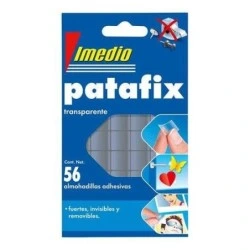 Imedio Patafix Transparent Adhesive Putty - Strong, Clean and Removable - 56 Pieces