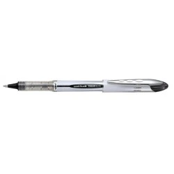Uni-ball Vision Elite UB-200 Roller à Encre Liquide - Pointe Bille 0.8mm - Système Anti-fuite pour les Voyages - Couleur Noir