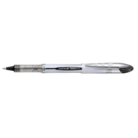 Uni-ball Vision Elite UB-200 Liquid Ink Rollerball - Ball Tip 0.8mm - Anti-Leak System for Travel - Black