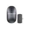 ProtoArc Hubmouse Rato Sem Fios com Hub USB - Bluetooth - 2400dpi - Hub 1x USB-C, 1x USB-A, 1x HDMI - Cor Preta
