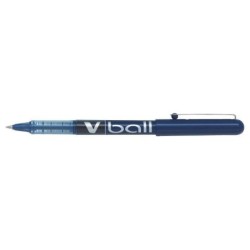 Pilot Stylo à Encre Liquide V Ball 05 Rollerball - Pointe Bille Ronde 0.5mm - Trait 0.3mm - Couleur Bleu