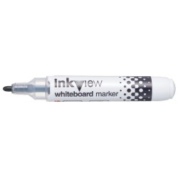 Uni-ball PWB-202 Inkview Marqueur pour Tableau Blanc - Pointe Conique 1.8-2.2mm - Zone Transparente pour le Niveau d'Encre