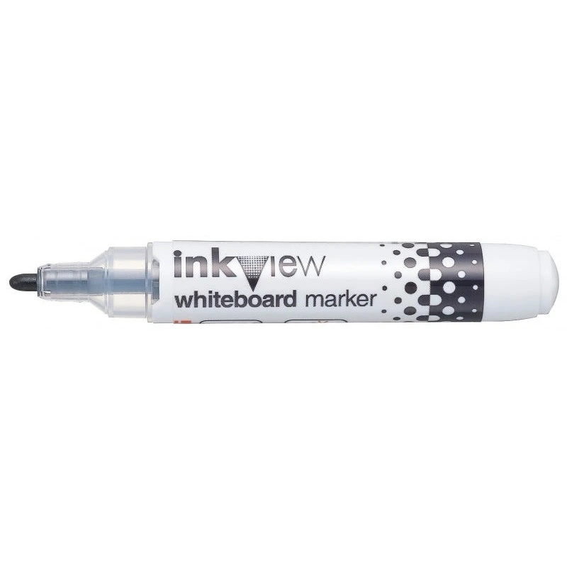 Uni-ball PWB-202 Inkview Marqueur pour Tableau Blanc - Pointe Conique 1.8-2.2mm - Zone Transparente pour le Niveau d'Encre