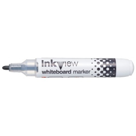 Uni-ball PWB-202 Inkview Marqueur pour Tableau Blanc - Pointe Conique 1.8-2.2mm - Zone Transparente pour le Niveau d'Encre