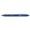 Pilot Frixion Clicker Stylo Gel Effaçable Rétractable - Pointe Bille 0.7mm - Tracé 0.4mm - Grip Ergonomique - Couleur Bleu