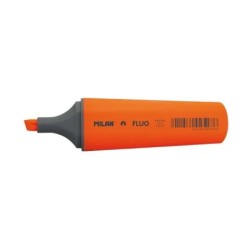 Milan Marcador Fluorescente - Ponta Biselada 1 - 4,8mm - Cor Laranja