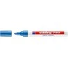 Edding 750 Permanent Marker - Round Tip - Line Width between 2 and 4 mm. - Opaque Ink - Quick Drying - Blue Colour